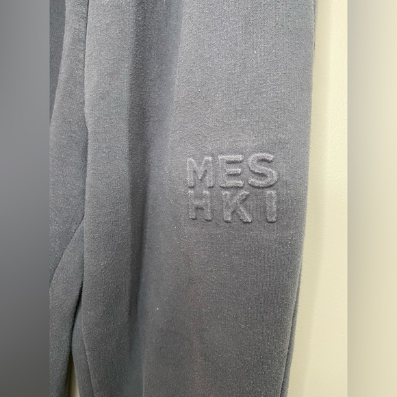 Meshki blue grey sweatpants baggy sweatpants - Picture 2 of 7